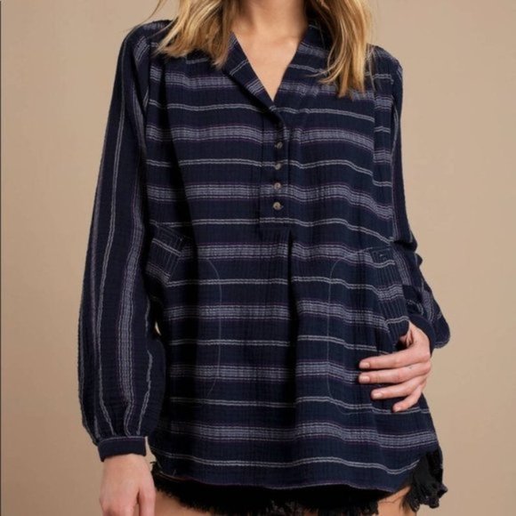 Free People Rolling Clouds Hooded Pullover Sz S - Picture 1 of 5